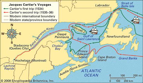 jacques cartier voyages in order